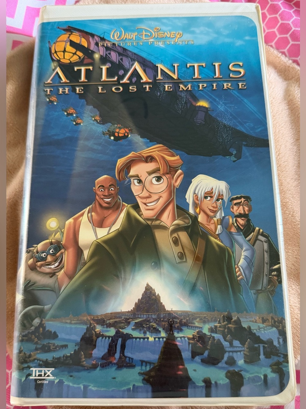 Disney Atlantis The Lost Empire VHS